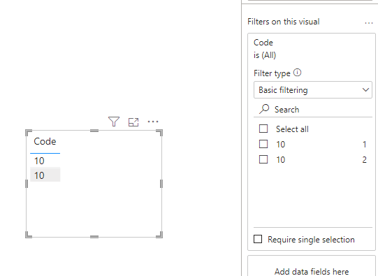 Solved: Filter Duplicating Values - Copy field - Microsoft Fabric Community
