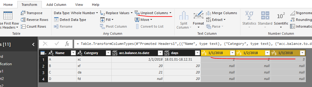 Filtering by rows instead of colums with DAX - Microsoft Fabric Community