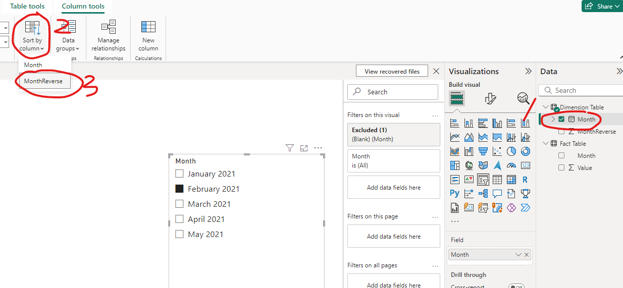 Solved: Sort Month Year Slicer Descending - Microsoft Fabric Community