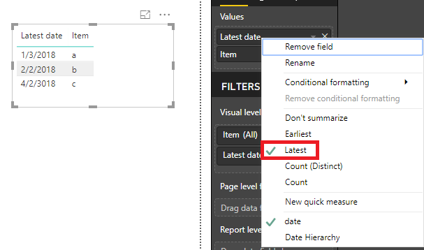 Solved: Filter last date in table - Microsoft Fabric Community