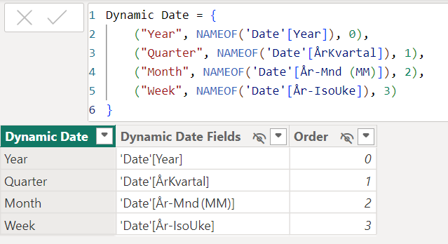 Solved: Period slicer using calculated columns - Microsoft Fabric Community