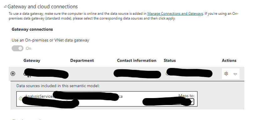 Change the Maps to on a gateway connection - Microsoft Fabric Community