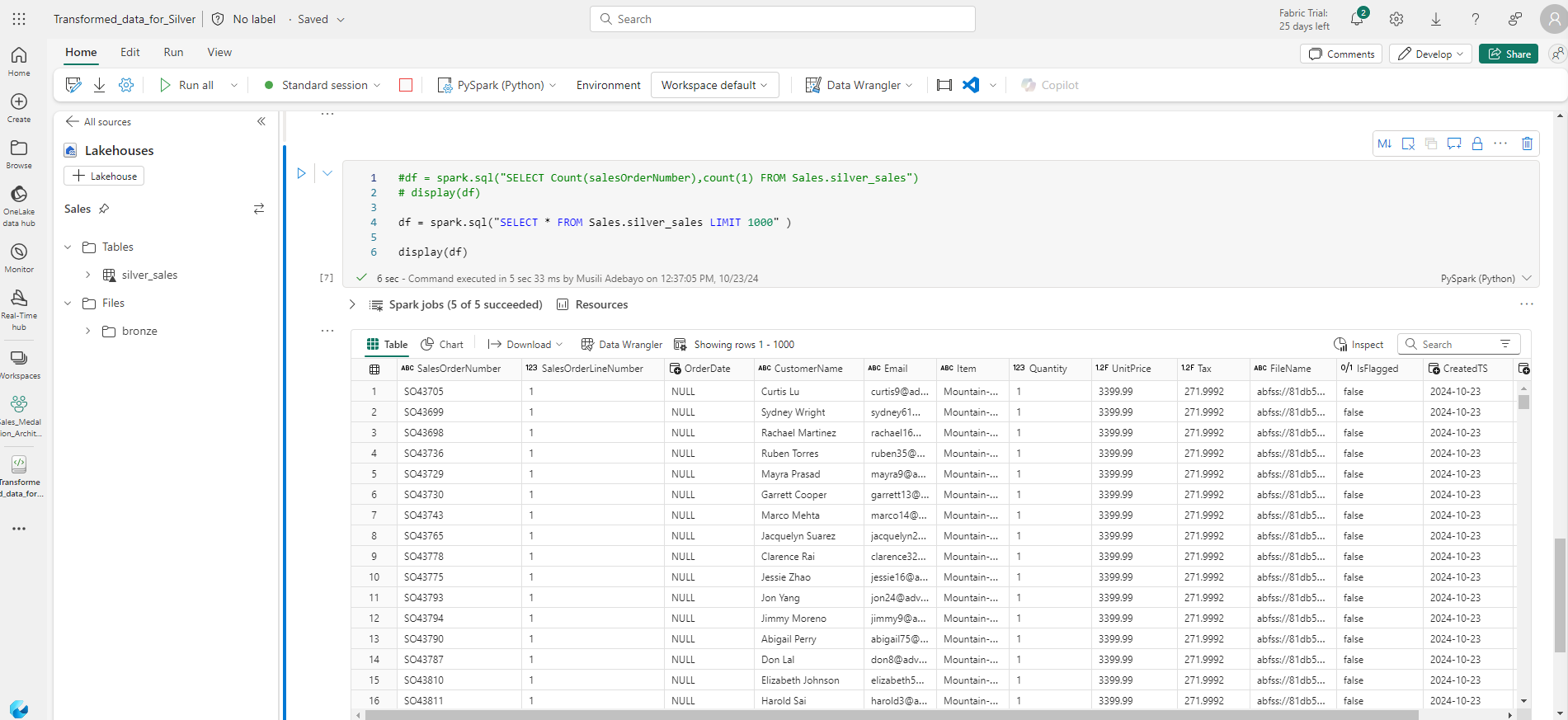 Order Date is NULL after an Upsert and Merge Opera... - Microsoft ...