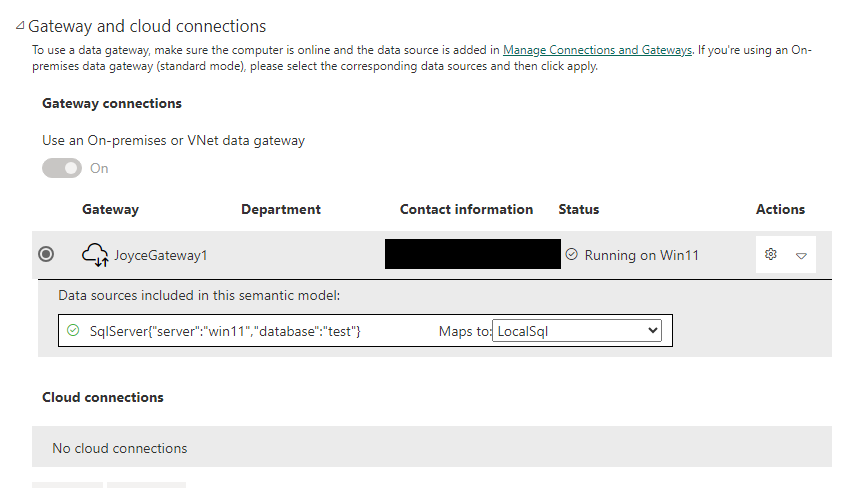 Scheduled Refresh Disabled and Data Source Setting... - Microsoft ...