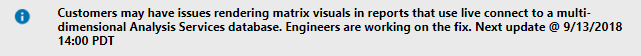 Issue: matrix visual does not show data - Microsoft Fabric Community