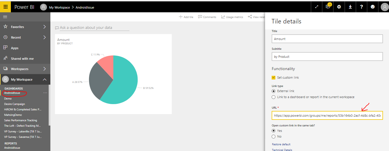 Solved: Android external link issue - Microsoft Fabric Community
