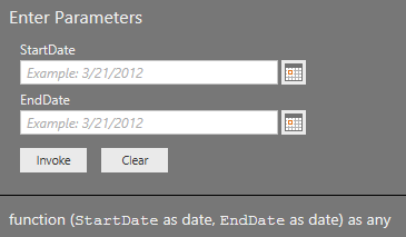 Solved: Though experiment - dynamic date table based on da ...