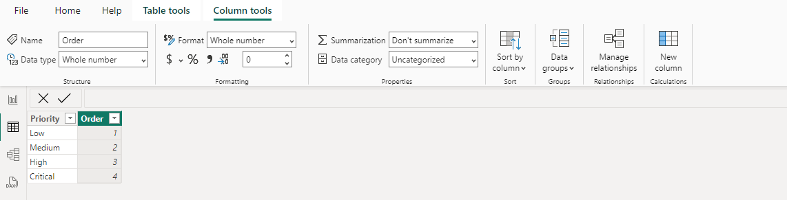 Solved: Simple sort issue - Microsoft Fabric Community