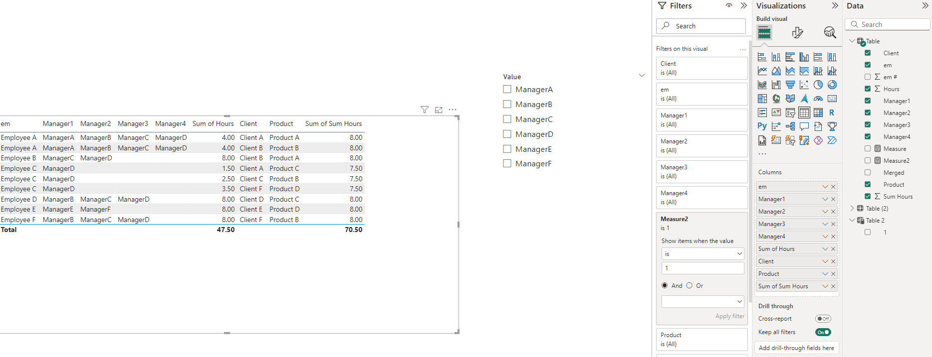 Solved: Multiple Column Filter - Microsoft Fabric Community