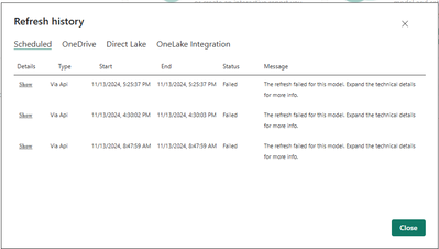 Failed to update data source credentials using web... - Microsoft ...