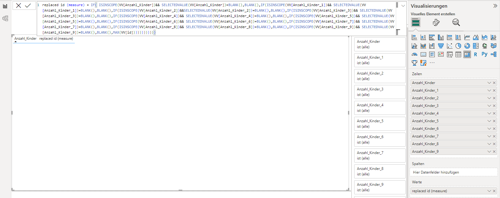 Solved: Hide blank values in hierarchy matrix - Microsoft Fabric Community
