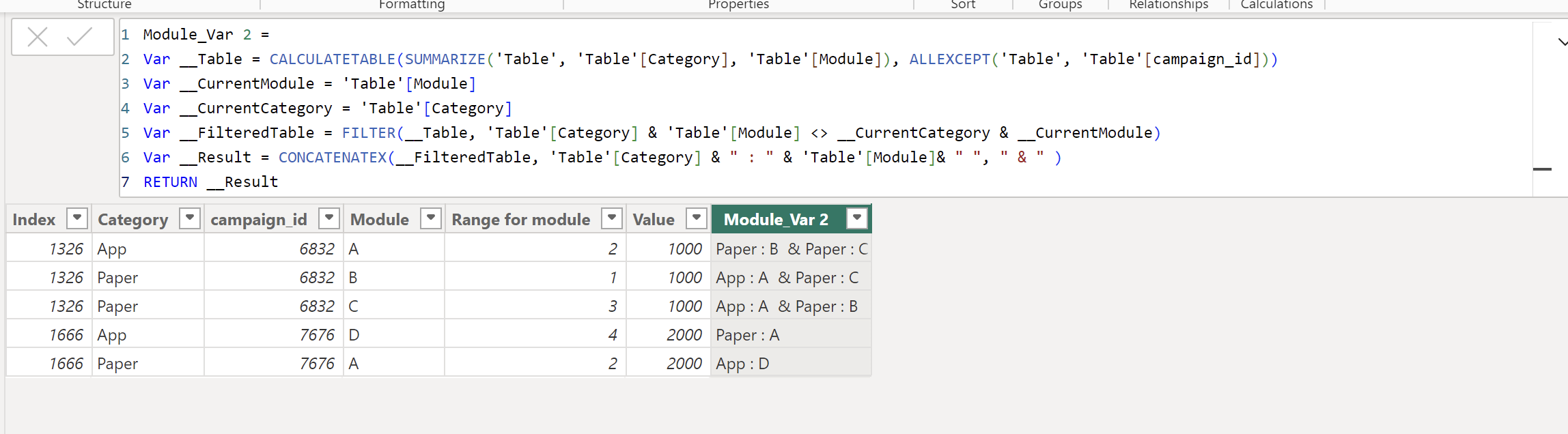 Solved: create two calculated columns (Concatenatex) - Microsoft Fabric ...