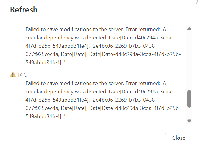 A strange error just come in - Microsoft Fabric Community