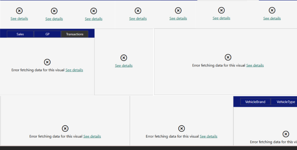 Solved: Unable to view the data in power BI dashboard - Microsoft ...