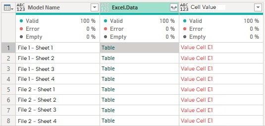 Power Query: Create column from cell value in tabl... - Microsoft ...