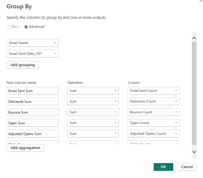 Solved: Group By in Power Query - Microsoft Fabric Community