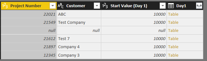 Sum Rows from Different Tables, Deduct from Start ... - Microsoft ...