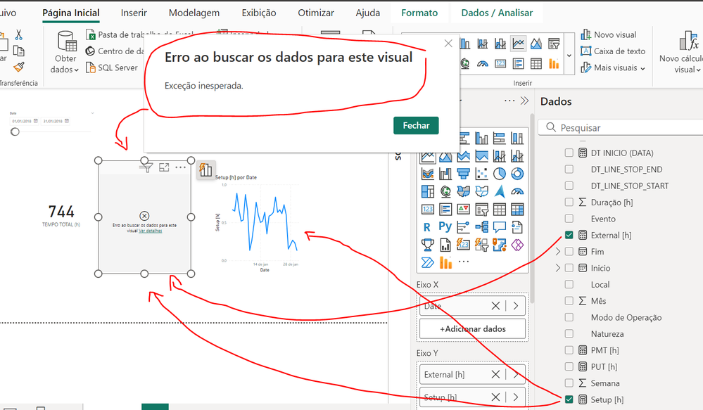 Message of error latest version of Power BI - Microsoft Fabric Community