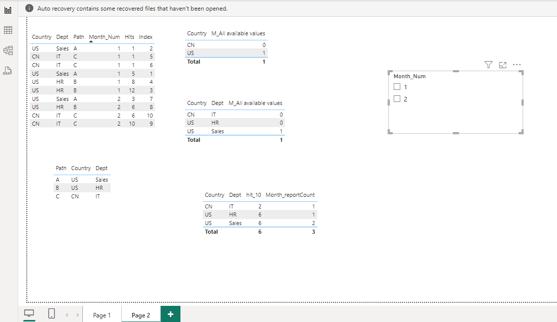 Solved: How to use a dataset Column without aggregation in ...