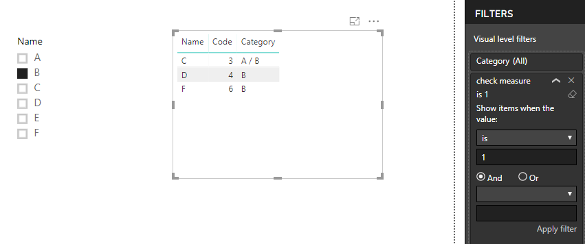 Solved: Category filter - Microsoft Fabric Community
