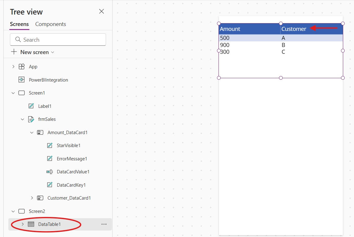 Power Apps for Power BI - problem with formula - Microsoft Fabric Community