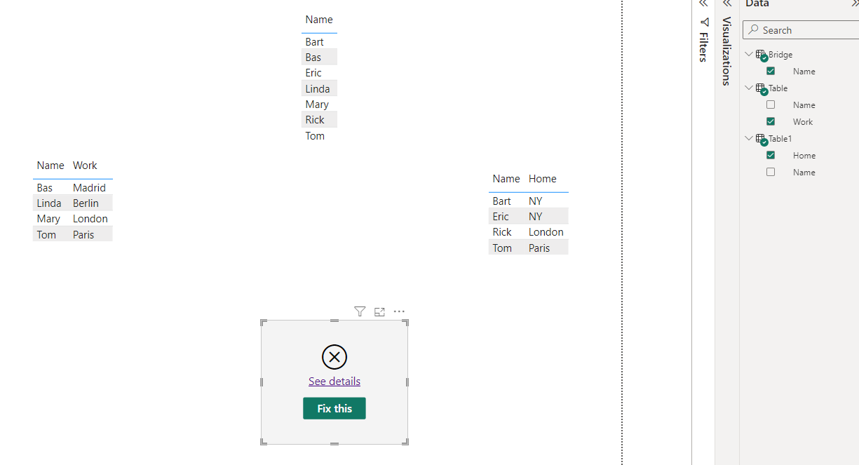 Bridge table problem - Microsoft Fabric Community