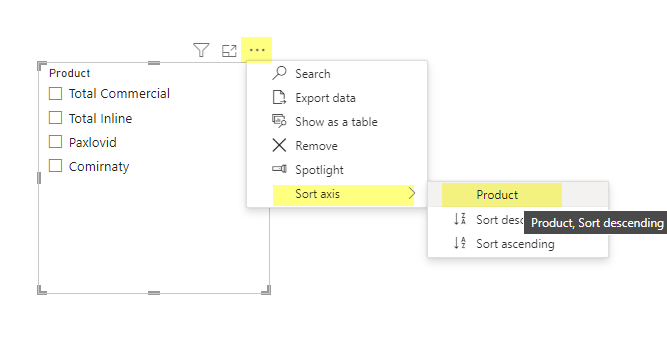How to order slicer values based on our choice - Microsoft Fabric Community