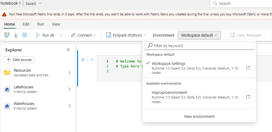 Solved: Python notebook: Use public libraries - Microsoft Fabric Community