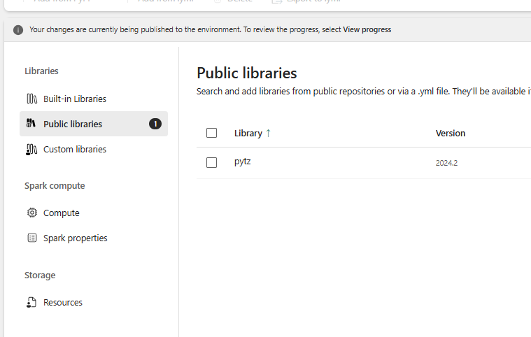 Solved: Python notebook: Use public libraries - Microsoft Fabric Community