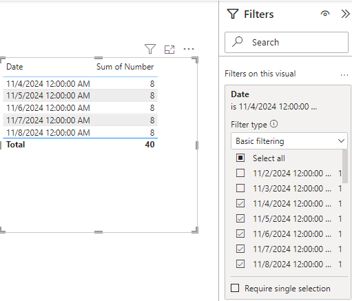 Bookmarks not working with filter pane - Microsoft Fabric Community