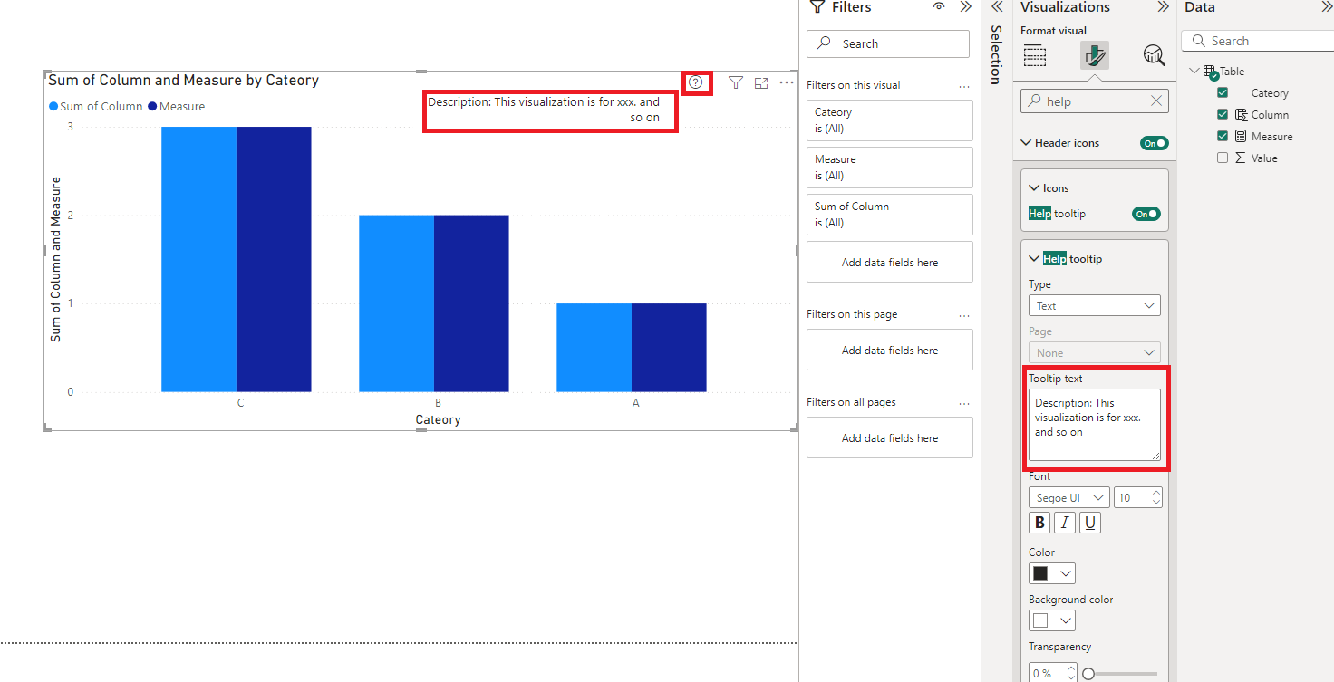 Solved: Visual description for better understanding of vis ...