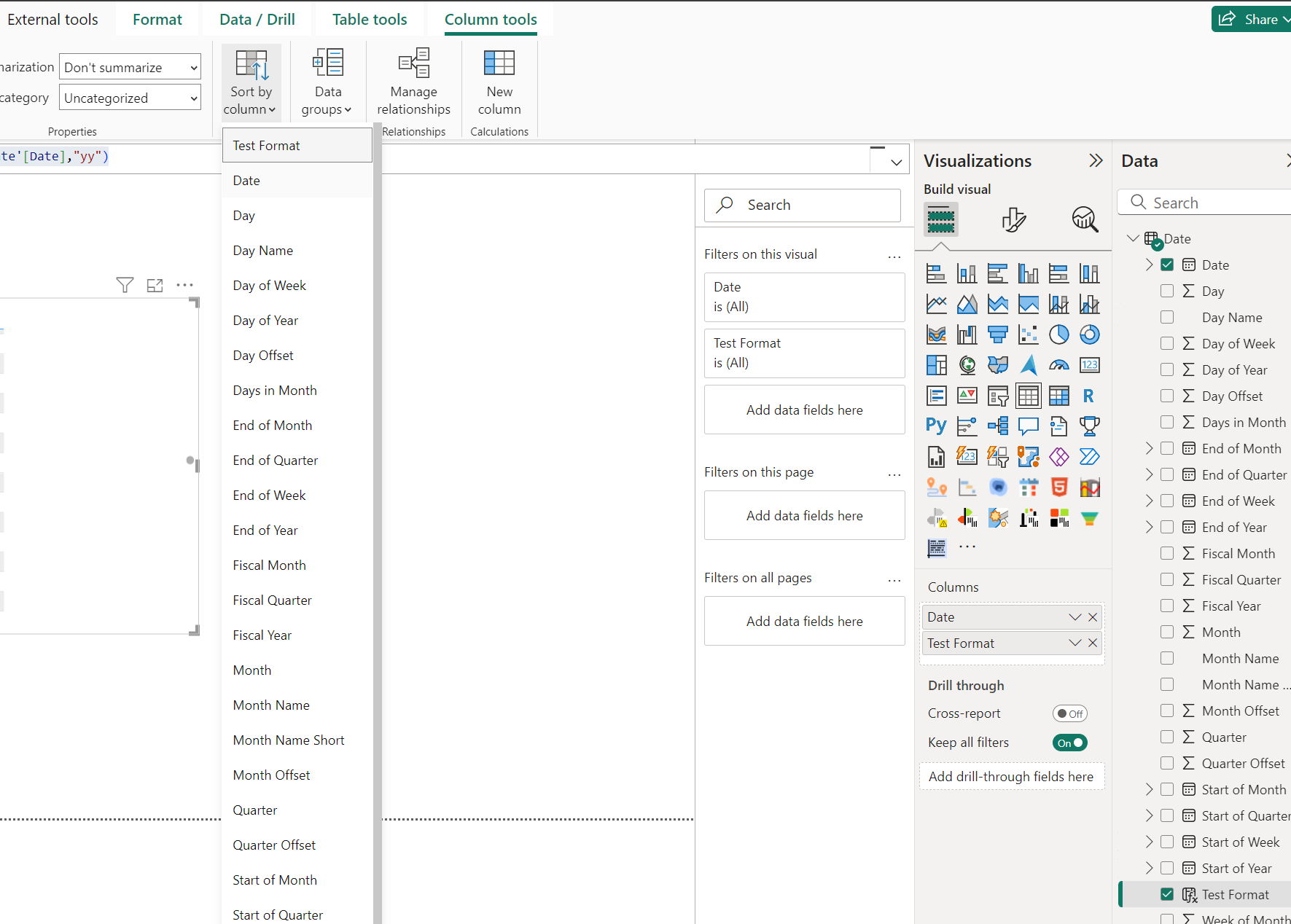 Solved: Changing Date Format - Microsoft Fabric Community