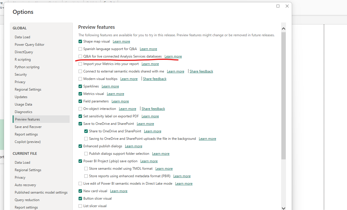 Unable to access Q&A - Microsoft Fabric Community
