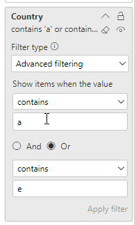 Solved: Cannot cancel part of an Advanced visual filter - Microsoft ...