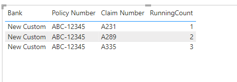 Solved: to show Running count of account number in Drill t ...
