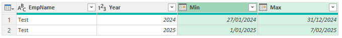 Solved: Multiple date row data - Microsoft Fabric Community
