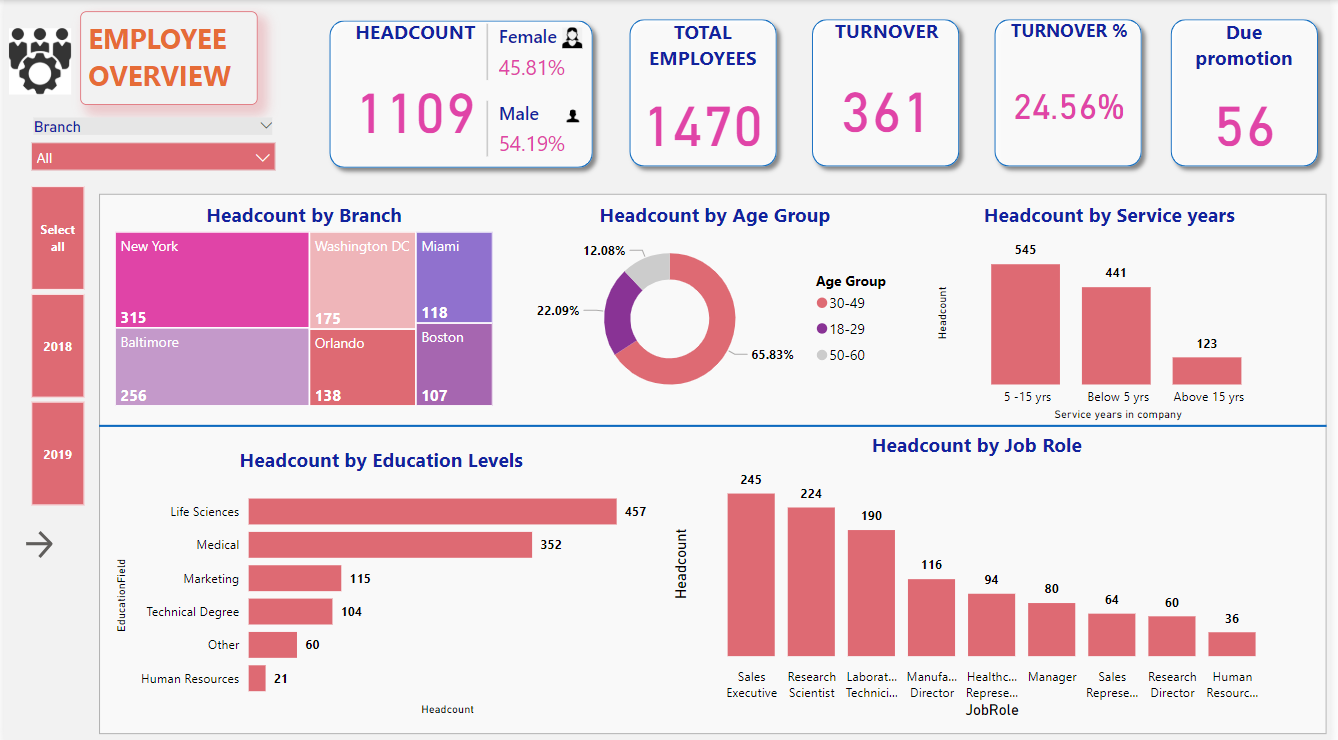 HR Analysis Dashboard - Microsoft Fabric Community