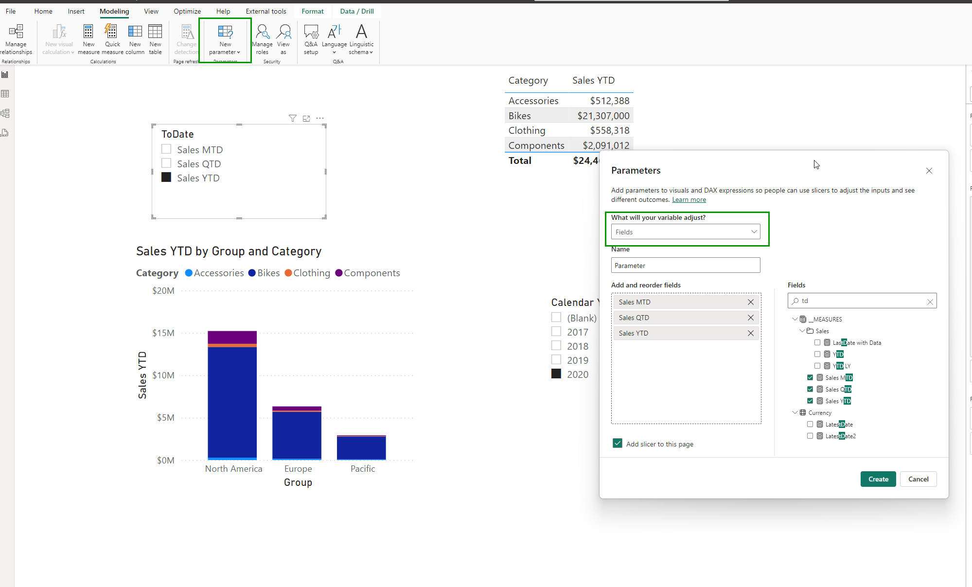 MTD/YTD slicer not filtering visual - Microsoft Fabric Community