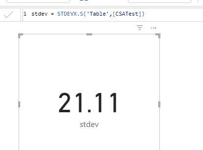 Unable to calculate Standard Deviation results are... - Microsoft ...