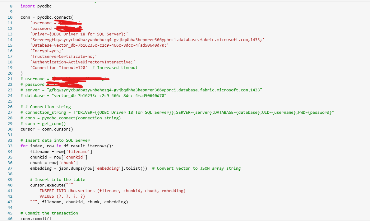 Handling SQL database(PREVIEW) with notebook - Microsoft Fabric Community