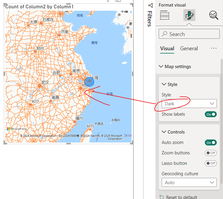 Map style does not work - Microsoft Fabric Community