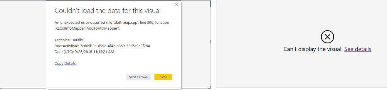 Power Bi update Power BI Desktop refresh error - Microsoft Fabric Community