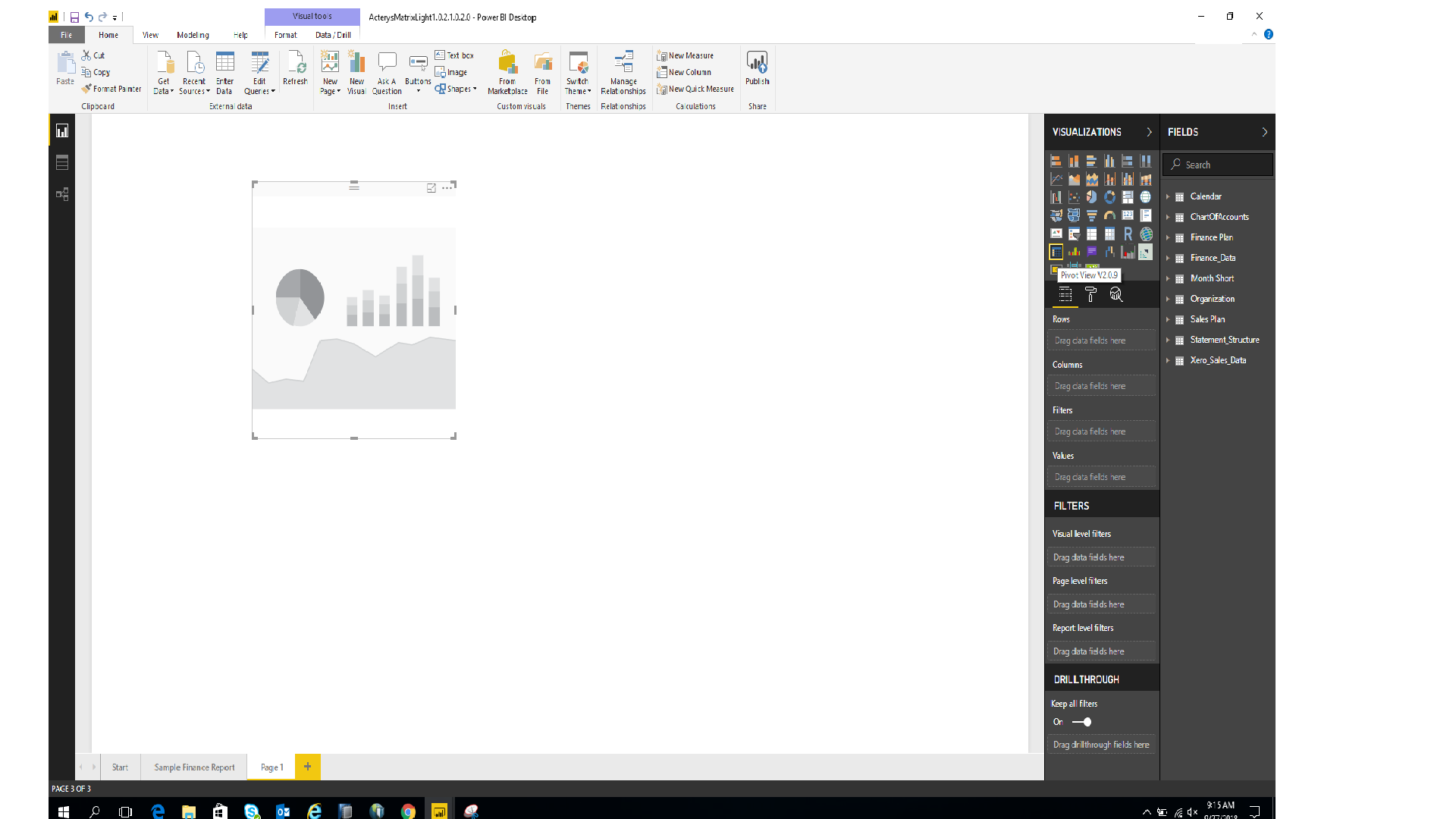pivot view 2.0.9 - Microsoft Fabric Community