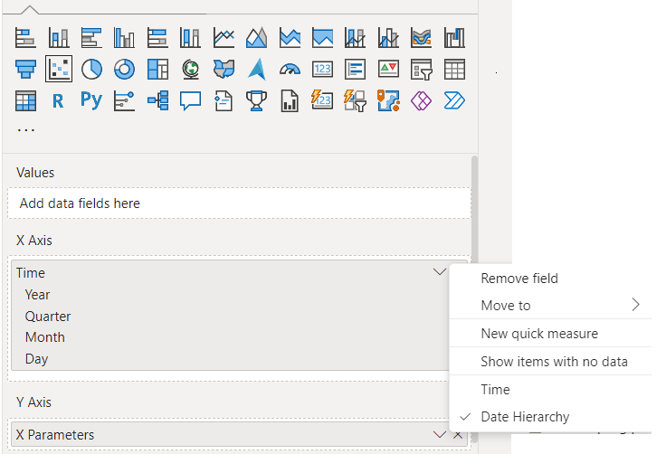 Scatterchart with TimeSeries Data and Field - Microsoft Fabric Community