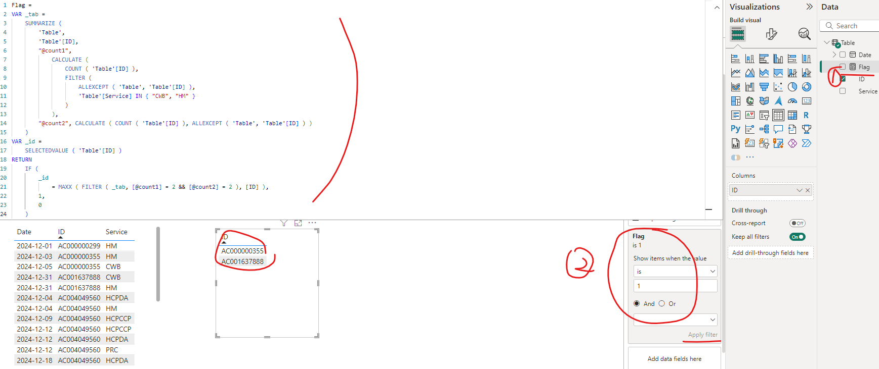 Solved: Filter for distinct values - Microsoft Fabric Community