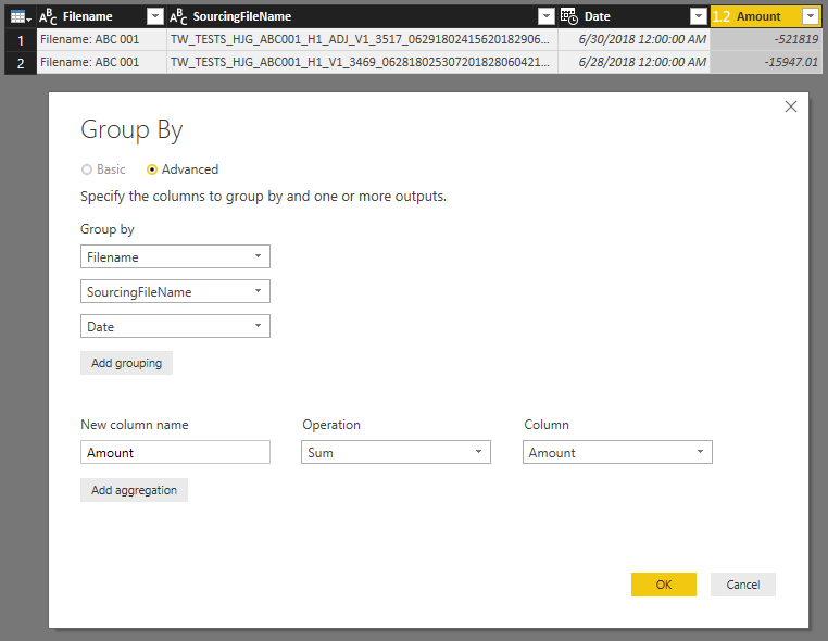 Solved: Grouping on a data from Analysis services - Microsoft Fabric ...
