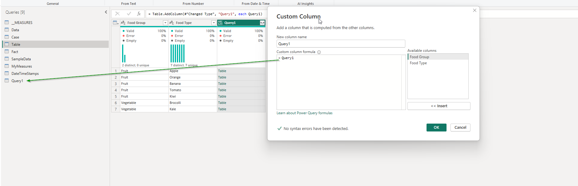Solved: generate new column (from two table) - Microsoft Fabric Community