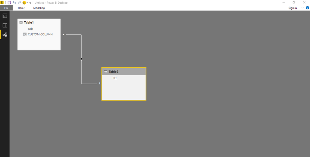 STEP 1 CREATE A RELATIONSHIP BETWEEN TWO TABLES