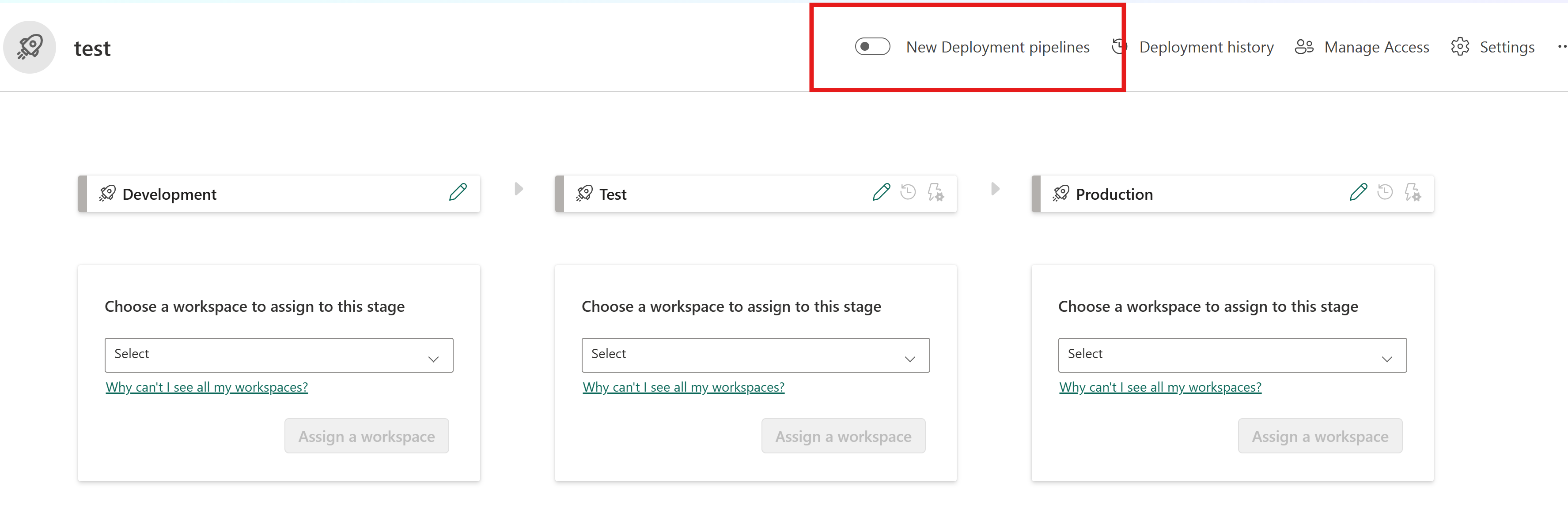 Solved: Deployment Pipeline failed shown in UI but Item ar ...
