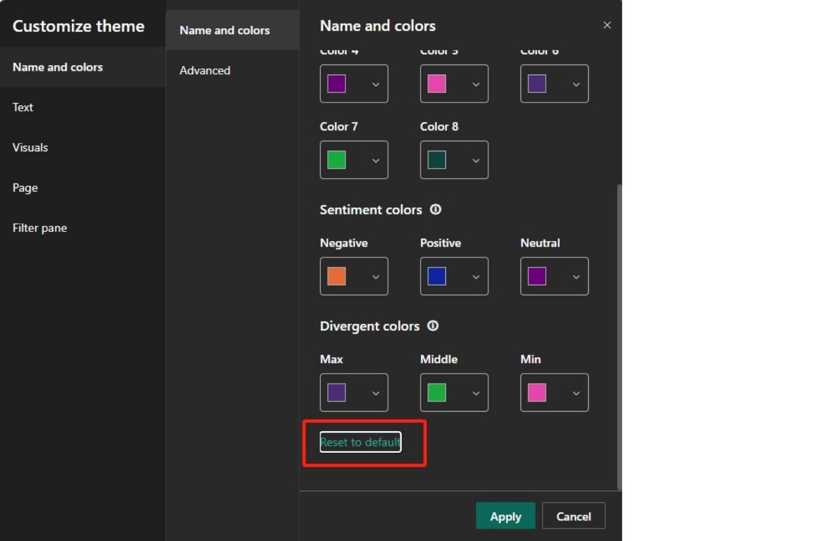 How to Change Color of Columns - Microsoft Fabric Community